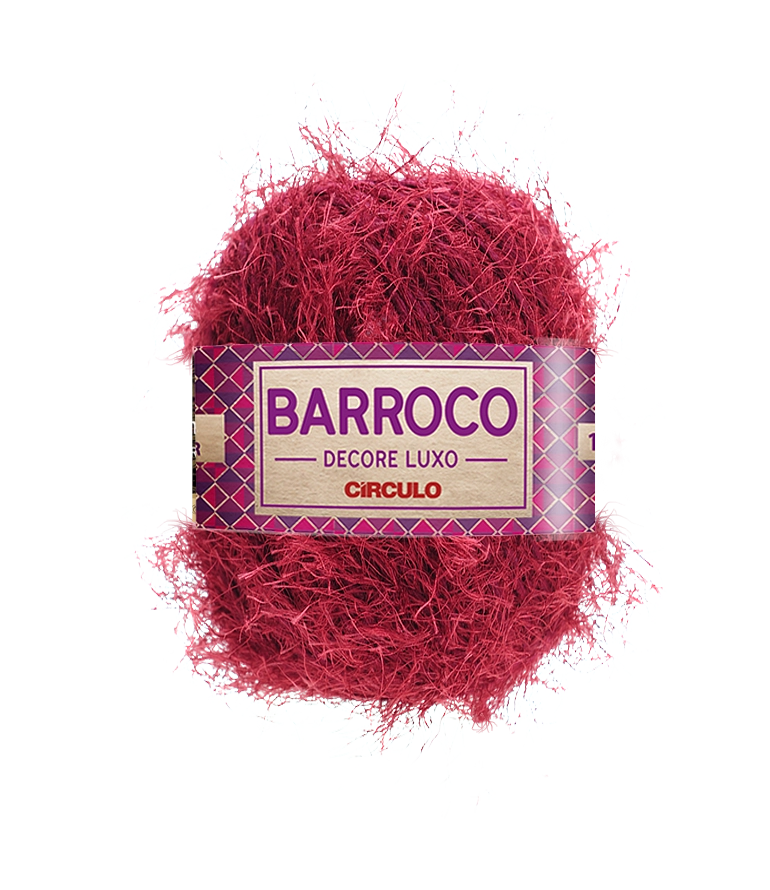 Barbante Barroco Decore Luxo Cor330 Marsala