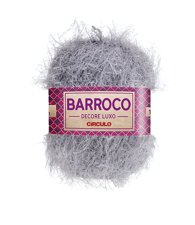 Barbante Barroco Decore Luxo Cor808 Prata