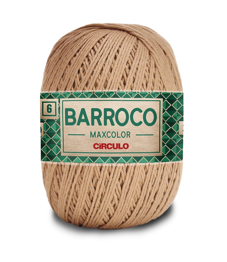 Barbante Bar Max Color 400g Cor7625 Castanha