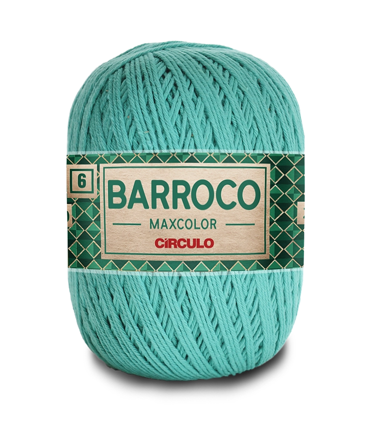 Barbante Bar Max Color 400g Cor5669 Tiffany