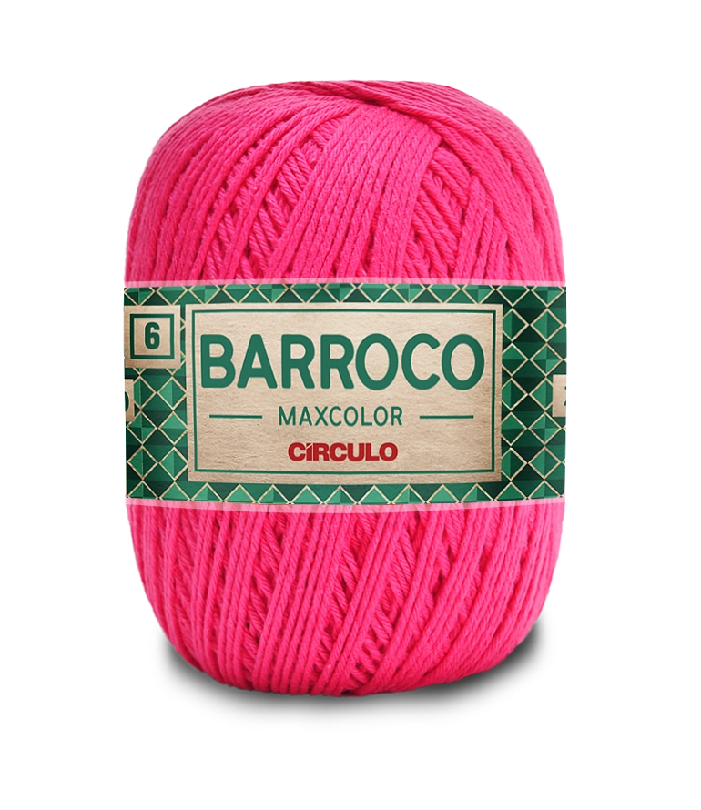 Barbante Bar Max Color 6 200g Cor3334 Tulipa