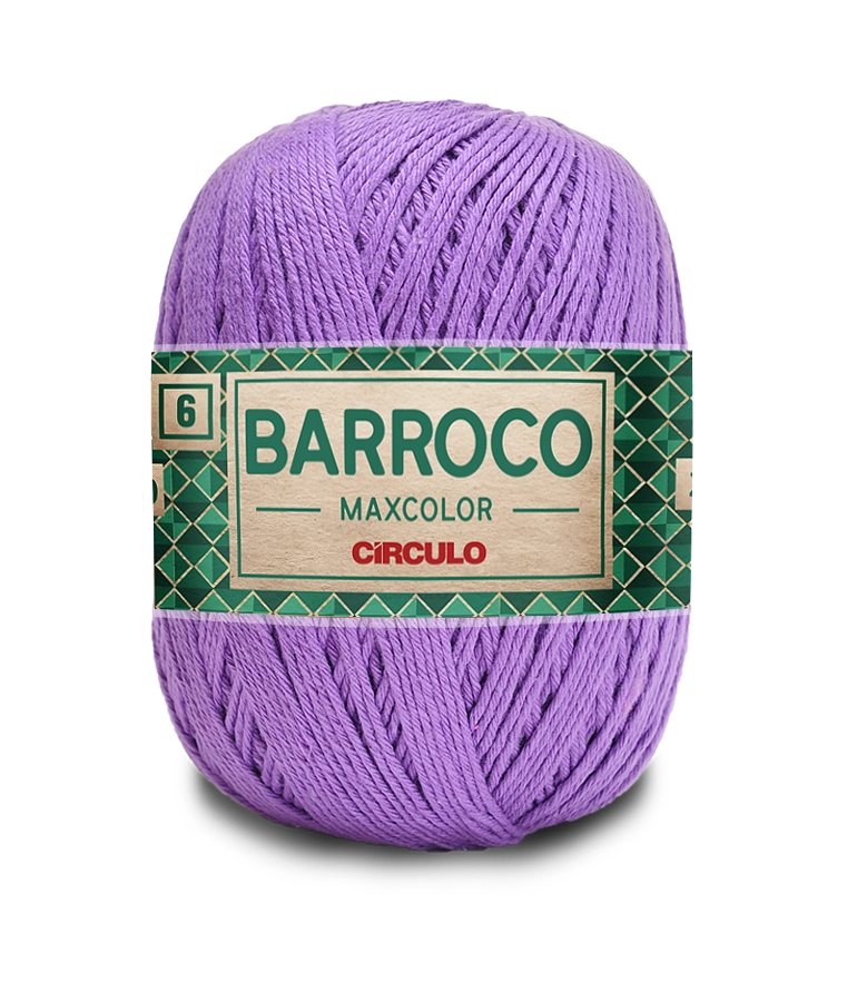Barbante Bar Max Color 6 200g Cor6394 Lavanda