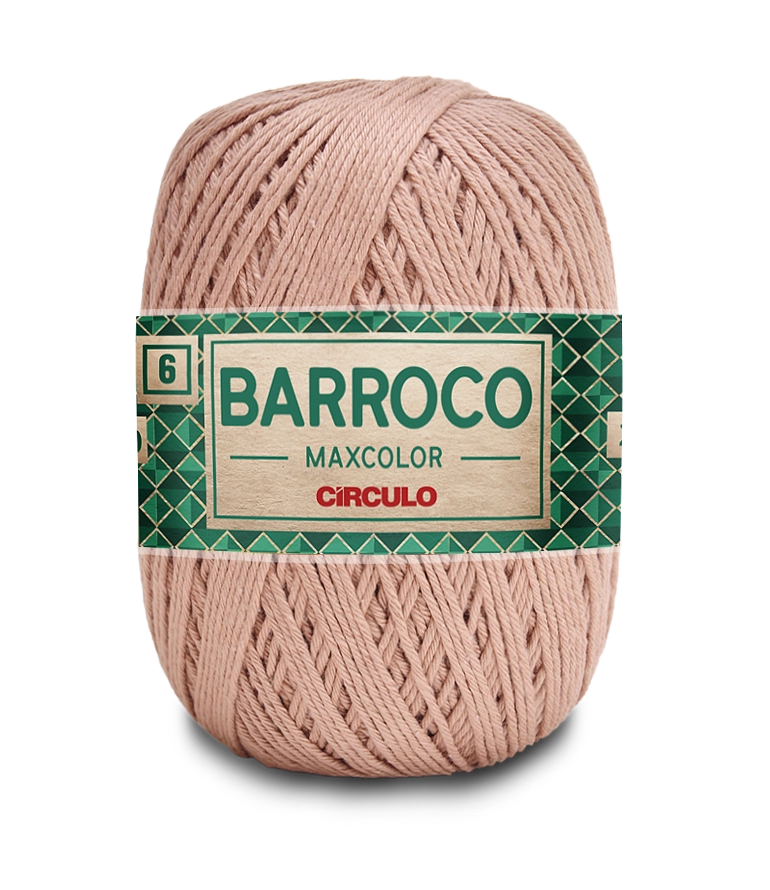Barbante Bar Max Color 6 200g Cor7727 Caqui
