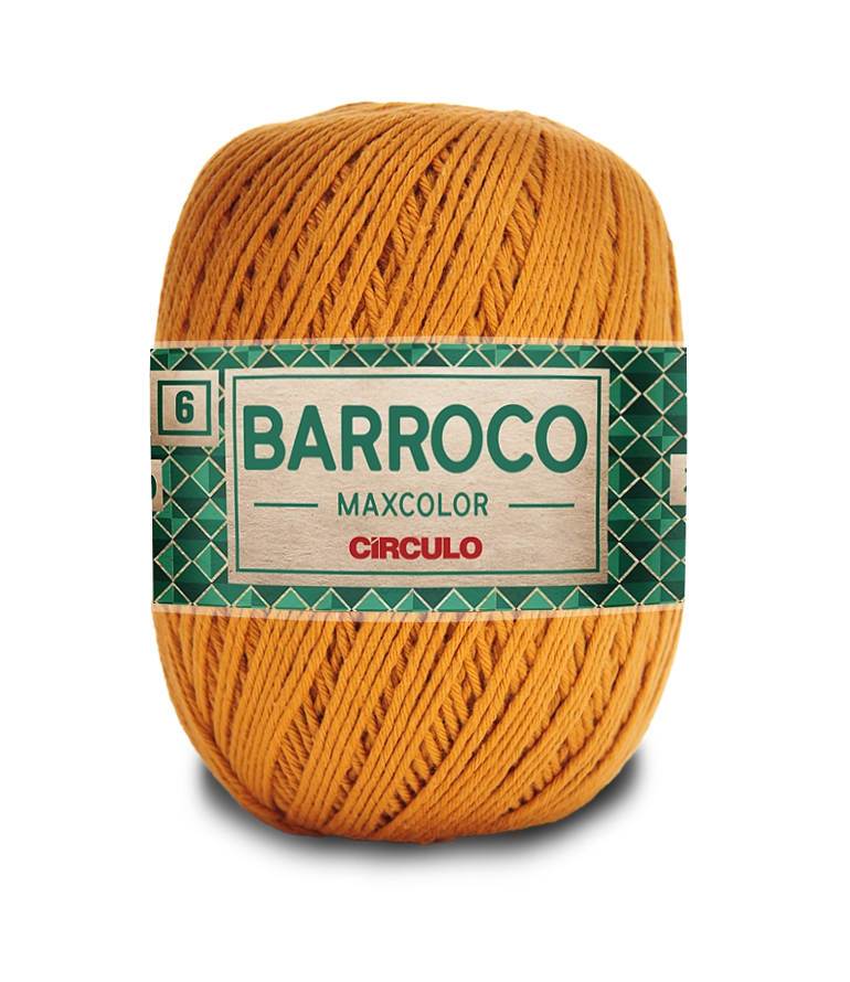 Barbante Bar Max Color 6 200g Cor7207 Ambar