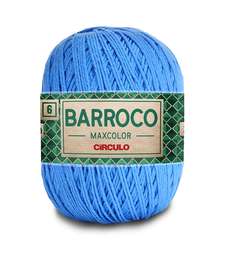 Barbante Bar Max Color 6 200g Cor2500 Acqua