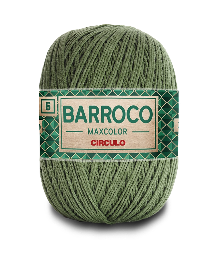 Barbante Bar Max Color 6 200g Cor5718 Militar