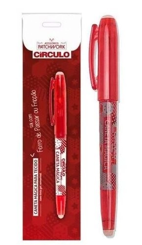 Caneta Magica Circulo Cor10 Vermelha