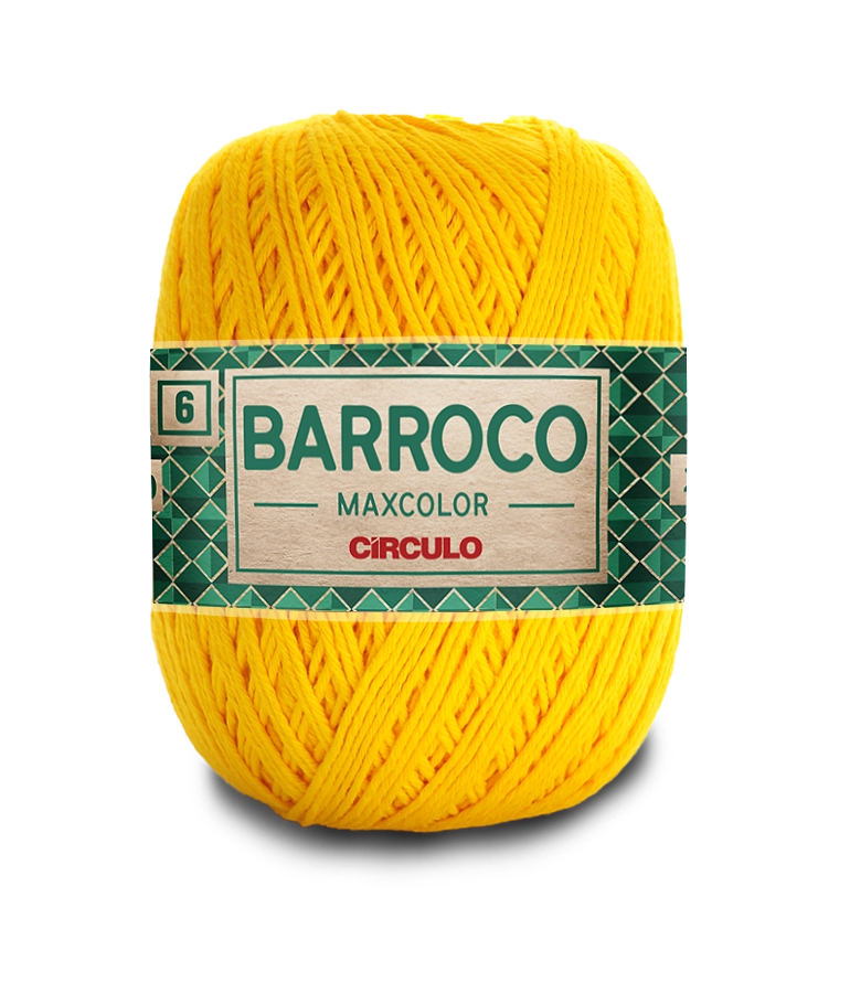 Barbante Bar Max Color 200g Cor1289 Canario