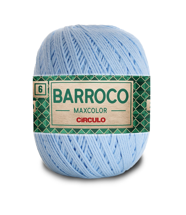 Barbante Bar Max Color 400g Cor2012 Azul Candy