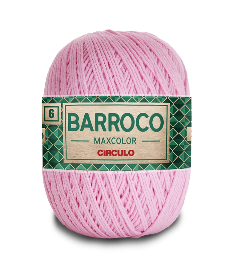 Barbante Bar Max Color 200g Cor3526 Rosa Candy