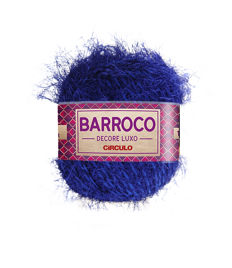 Barbante Barroco Decore Luxo Cor200 Azul Bic