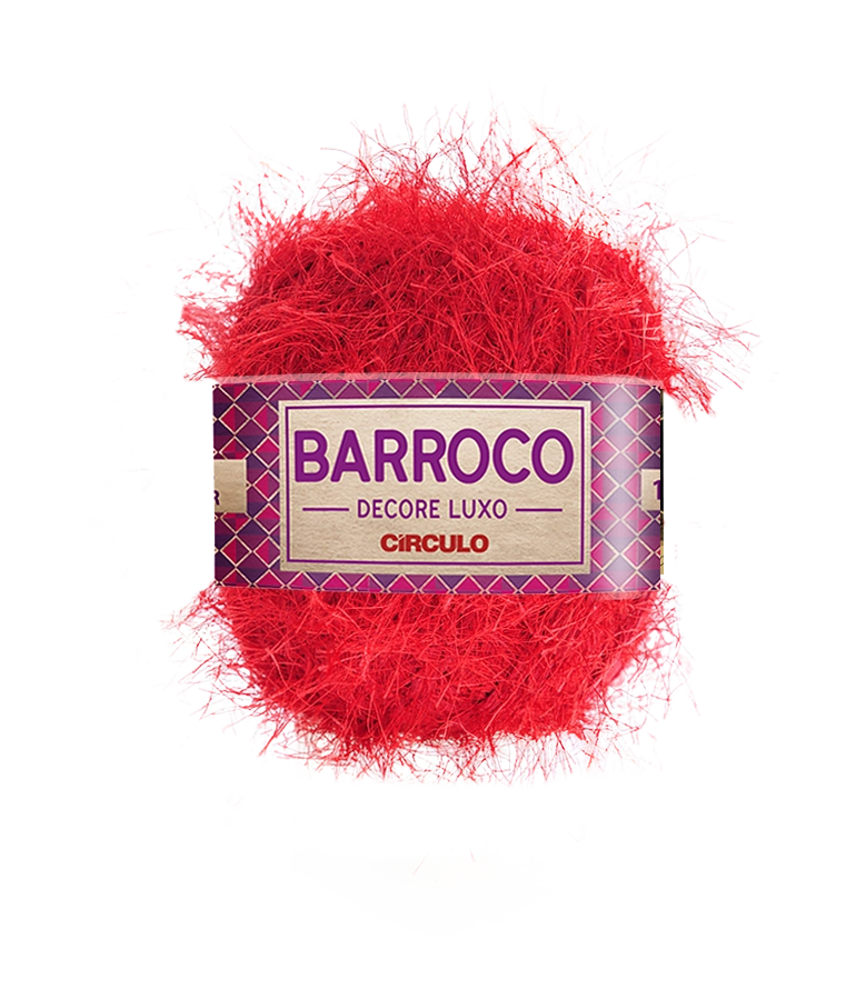 Barbante Barroco Decore Luxo Cor305 Paixao