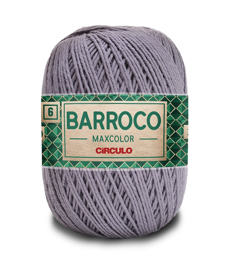 Barbante Bar Max Color 6 200g Cor8336 Cinza Chumbo