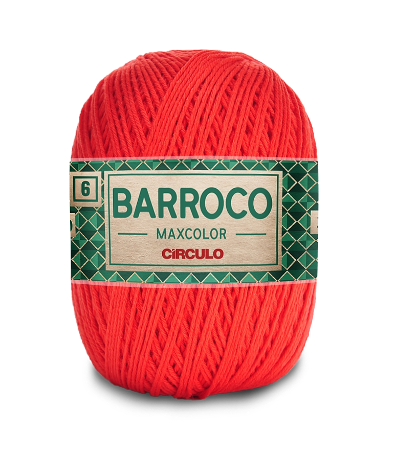 Barbante Bar Max Color 6 200g Cor3524 Chama