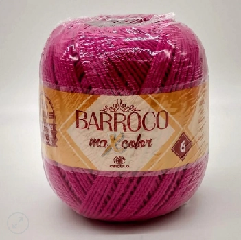Barbante Bar Max Color 6 200g Cor6133 Pink