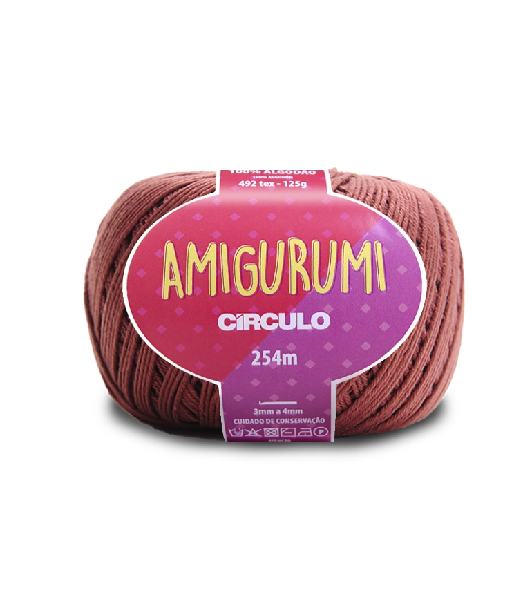 Fio Amigurumi Cor7567 Cacau