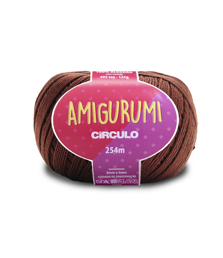 Fio Amigurumi Cor7569 Brigadeiro