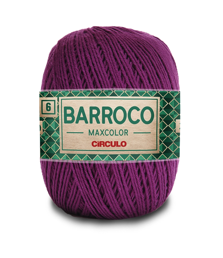 Barbante Bar Max Color 400g Cor6375 Uva
