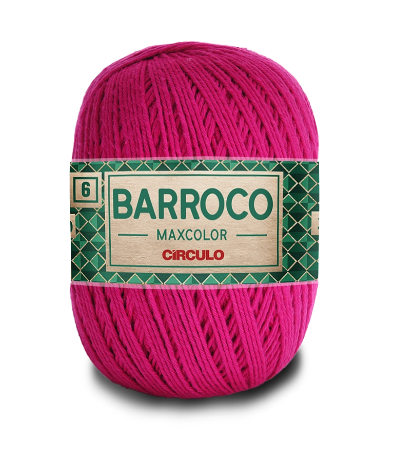 Barbante Bar Max Color 400g Cor6133 Pink