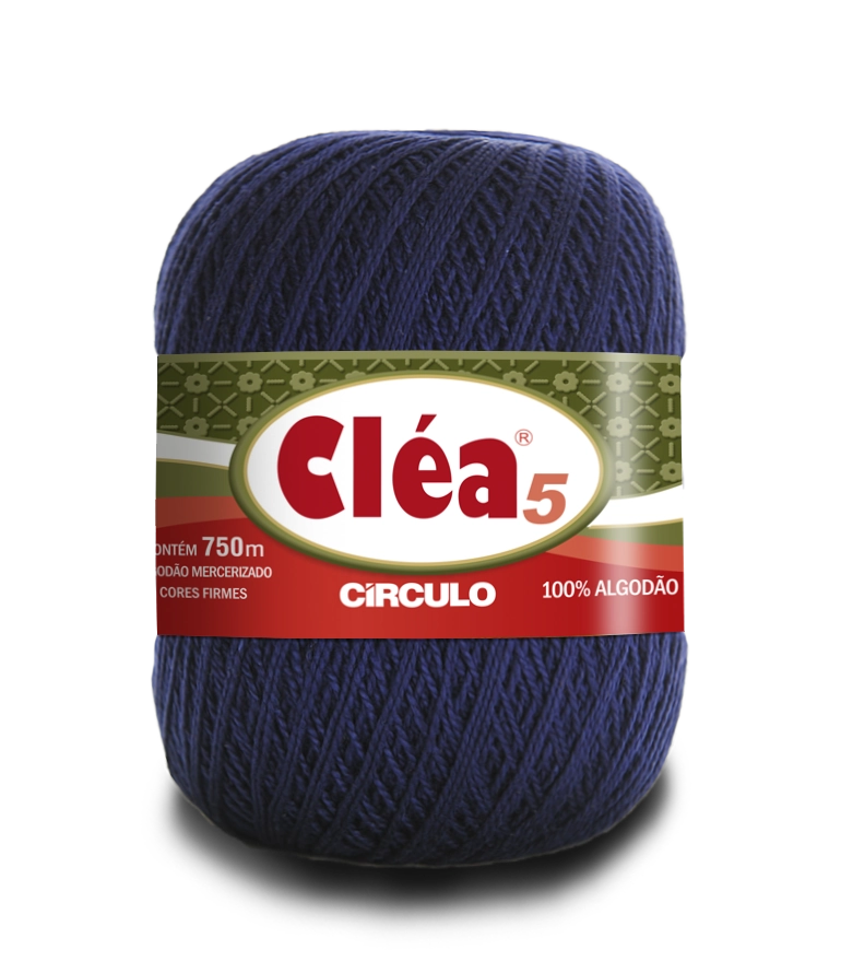 Fio Clea 5 Anil Profundo 147g Cor2856