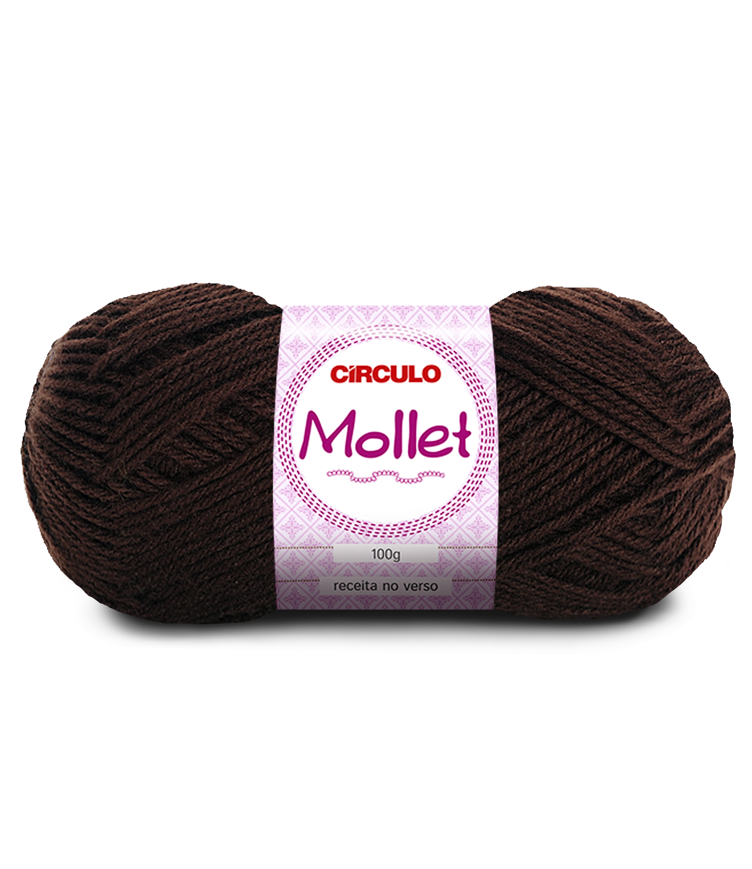 La Mollet 100g 0608 Chocolate Varejo Novelo C/200mts Circulo