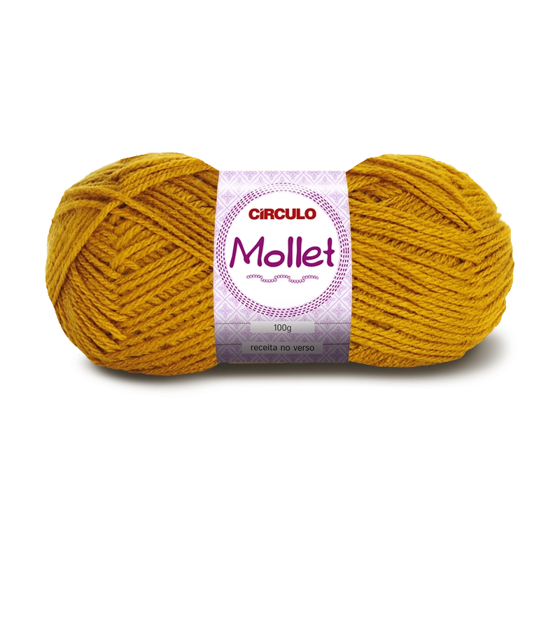 La Circulo Mollet 100g Cor Mostarda 236837.7030