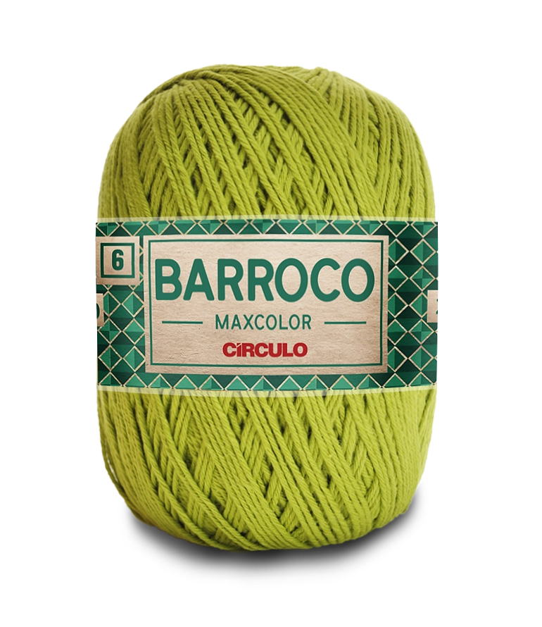Barbante Bar Max Color 400g Cor5800 Pistache