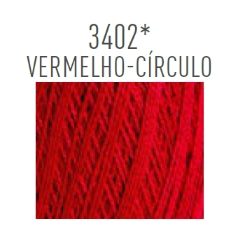 Linha Circulo Clea 1000 Vermelho Circulo 151g Cor3402
