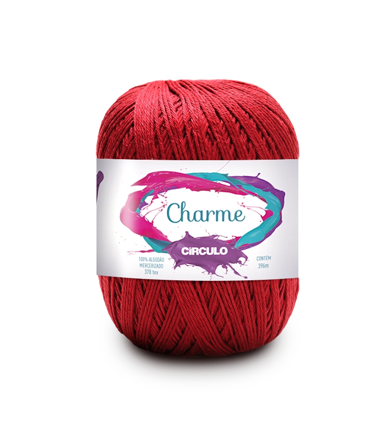 Linha Circulo Charme Cor Vermelho 236462.3402