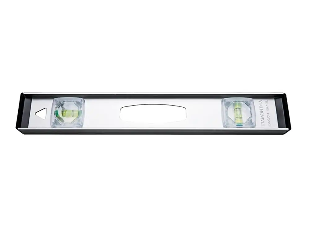 Nivel De Aluminio 300mm Corpo Perfil Em I Com Protecao Nas Extremidades 2 Bolhas Tramontina