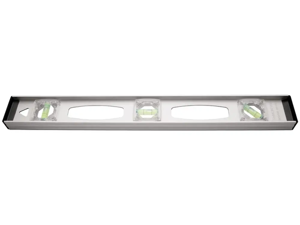 Nivel De Aluminio 600mm Corpo Perfil Em I Com Protecao Nas Extremidades 3 Bolhas Tramontina