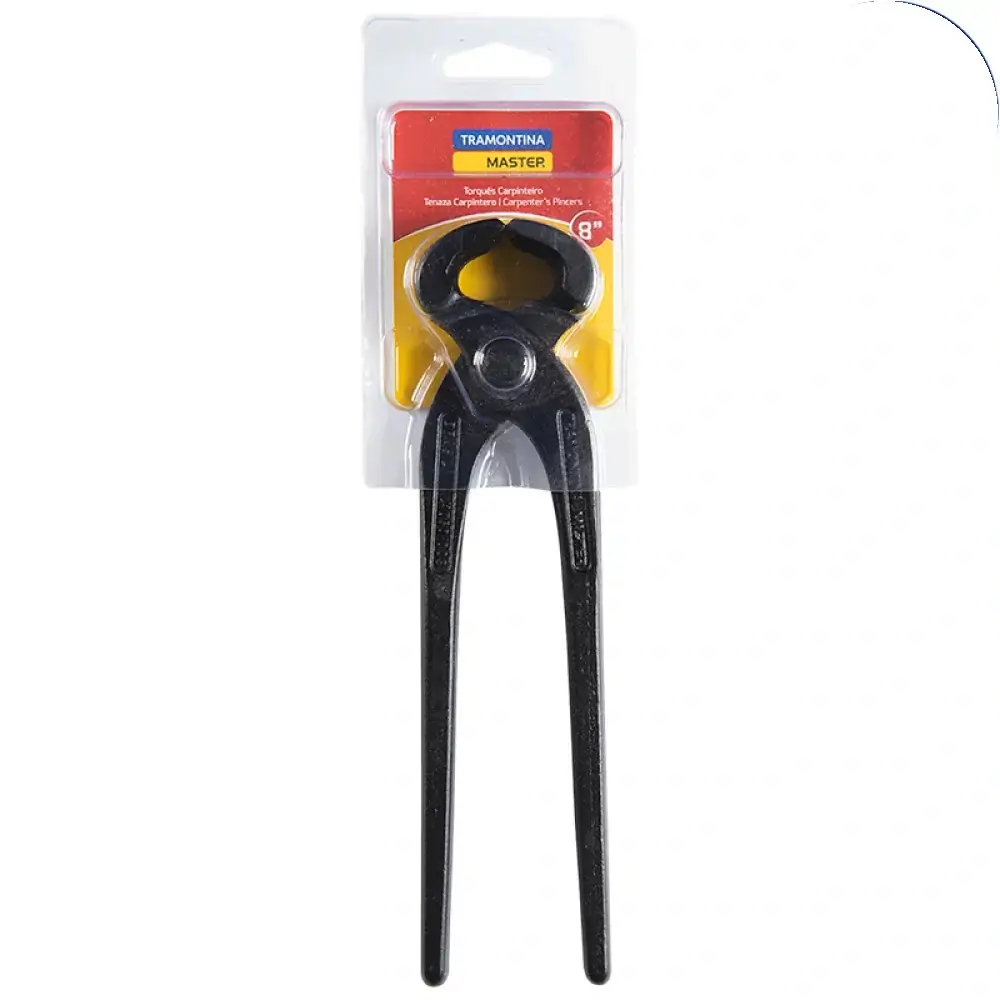 Alicate Torquês de Carpinteiro 8 Polegadas Preto