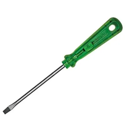 Chave Fenda Ponta Chata Aço Cromo Vanádio 3x125mm (1/8x5") Tramontina Pro