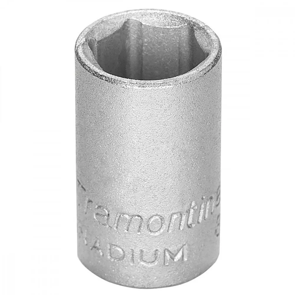 Soquete Sextavado Em Aço Cromo Vanádio 10 Mm - Encaixe 3/8"