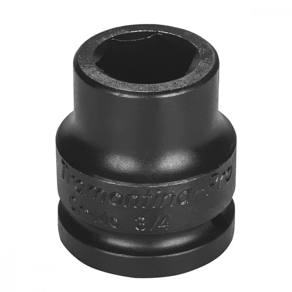 Soquete De Impacto Sextavado Em Aço Cromo Molibdênio 25 Mm - Encaixe 3/4