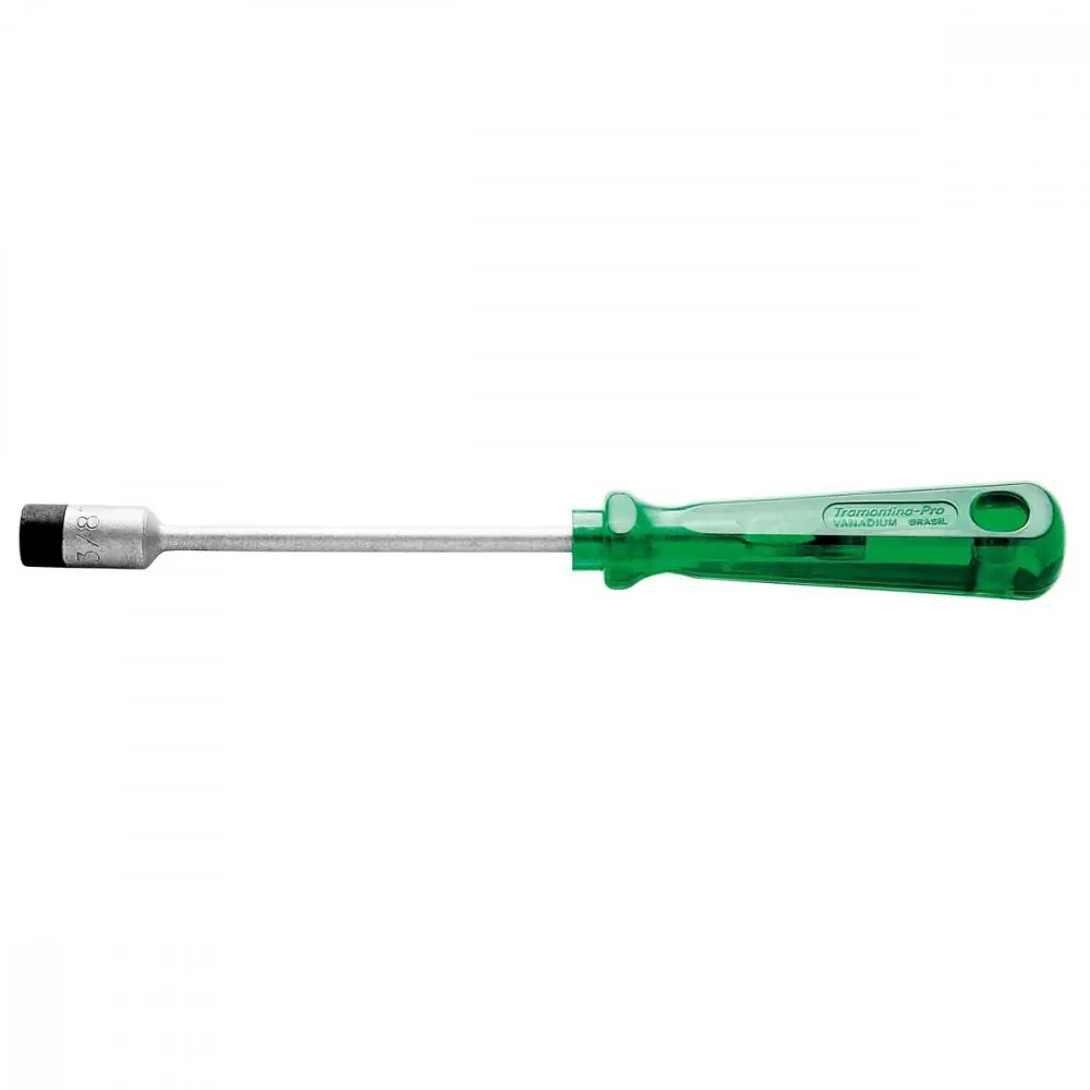 Chave De Fenda Canhão Em Aço Cromo Vanádio 11/32" X 125 Mm Tramontina Pro