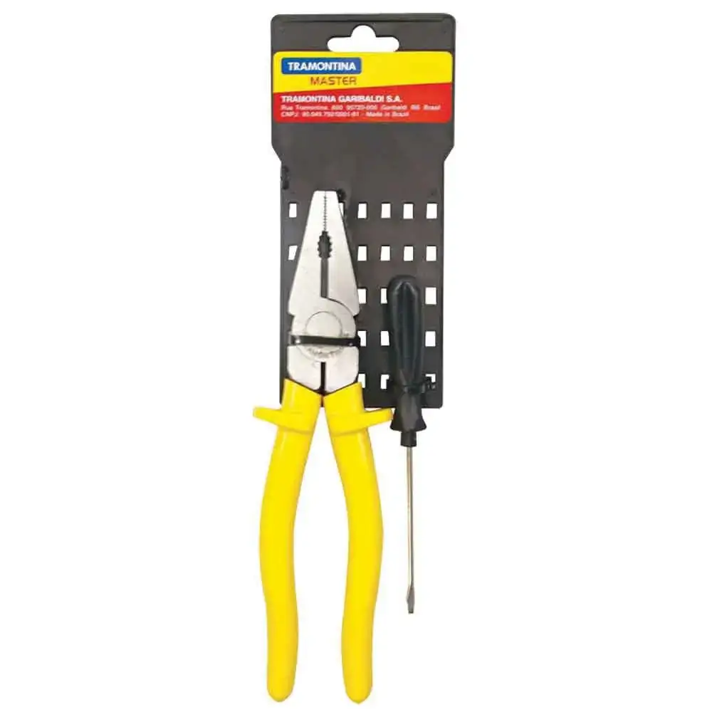Kit Alicate 8 Ch.de Fenda 1/8x3 Tramontina 43408048