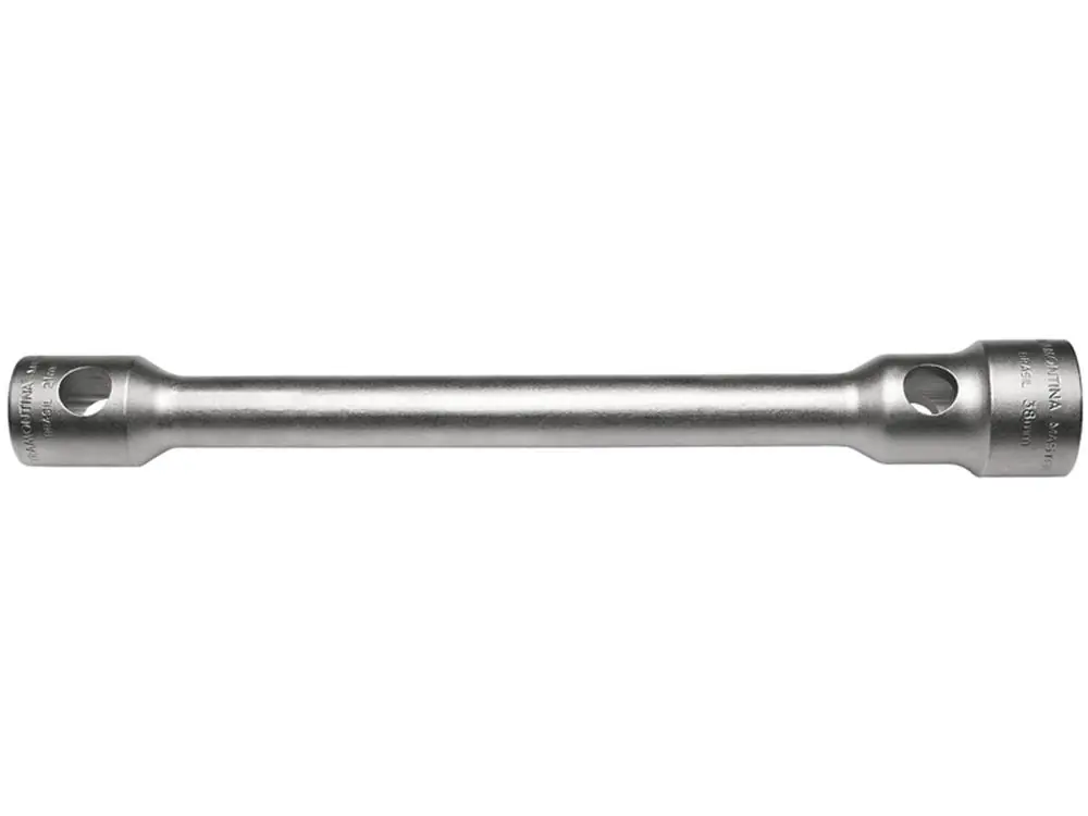 Chave De Roda 27x30mm Corpo Forjado Em Aco Especial Cromado Com Furo Para Manipulo Tramontina
