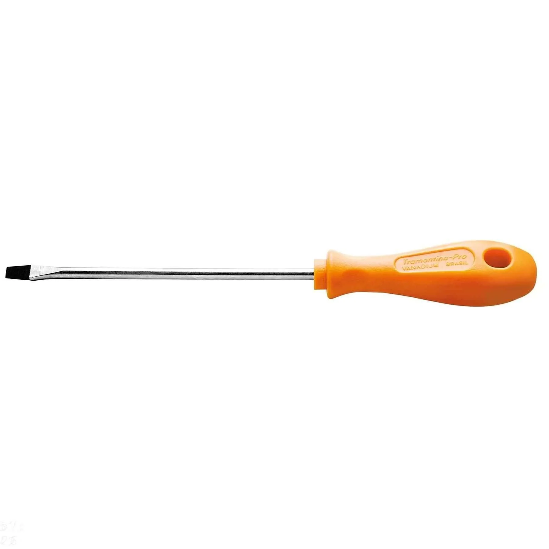 Chave Fenda Ponta Chata Aço Cromo Vanádio 8x250mm (5/16x10") Tramontina Pro