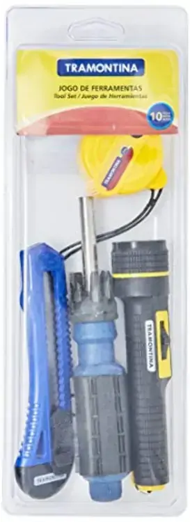 Kit Ferramentas C/ 3 Peças Tramontina