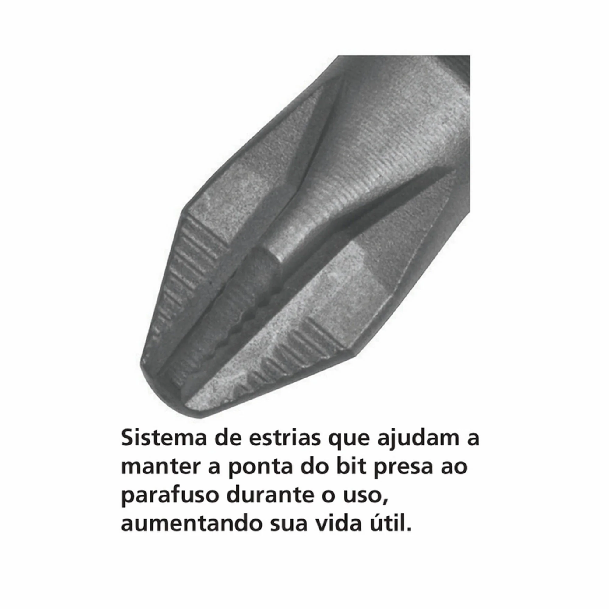 Bits Ponta Cruzada 6x50mm