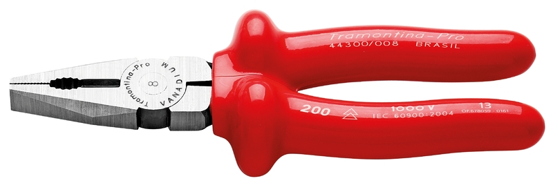 Alicate Universal Isolado Iec 60900 - 8 Tramontina