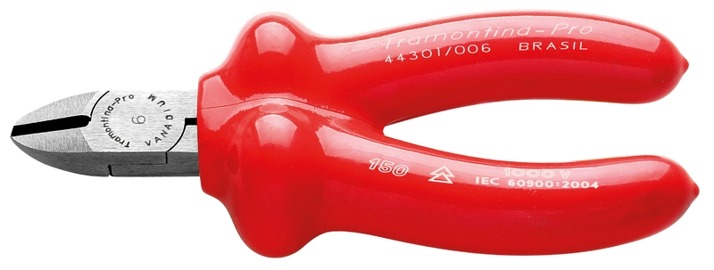 Alicate Corte Diagonal Isolado Iec 60900 - 6 Tramontina