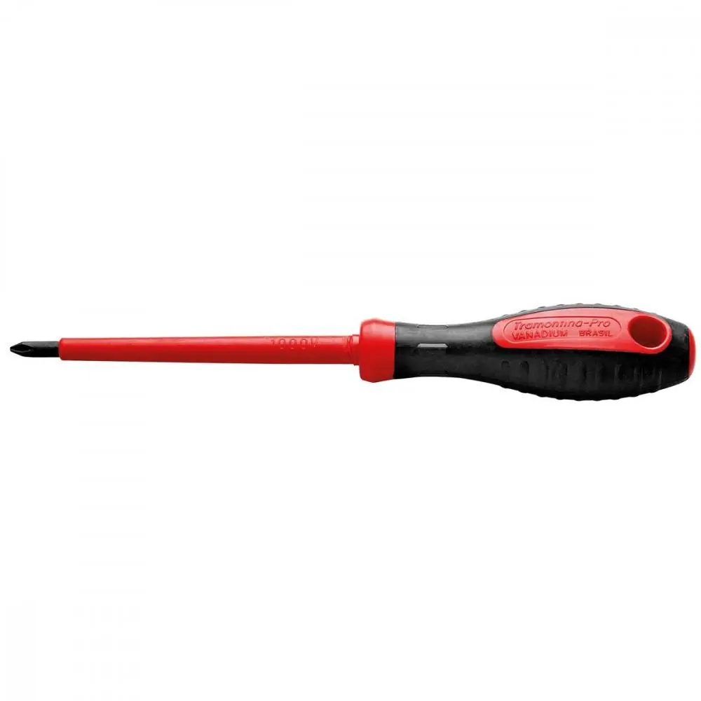 Chave De Fenda Isolada Iec 60900 Ponta Cruzada 5x150 Mm (3/16x6")