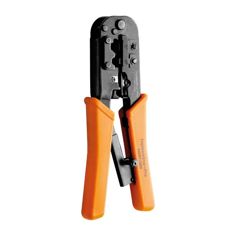 Alicate Para Crimpar Rj11, Rj12 E Rj45 Tramontina