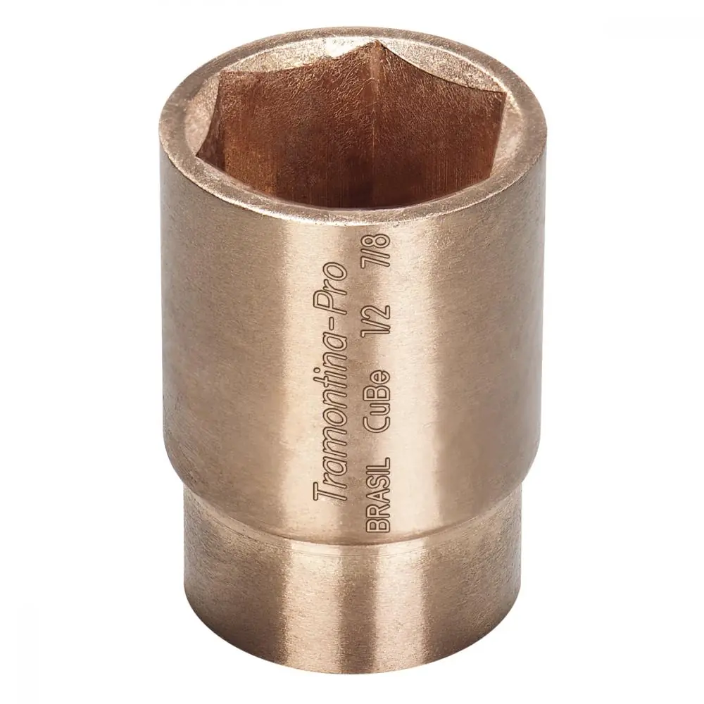 Soquete Sextavado Em Cobre-berílio 1.1/4" - Encaixe 1/2"