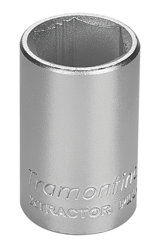 Soquete Xtractor Plus Em Aco Cromo Vanadio 17 Mm - Encaixe 1 2 Tramontina