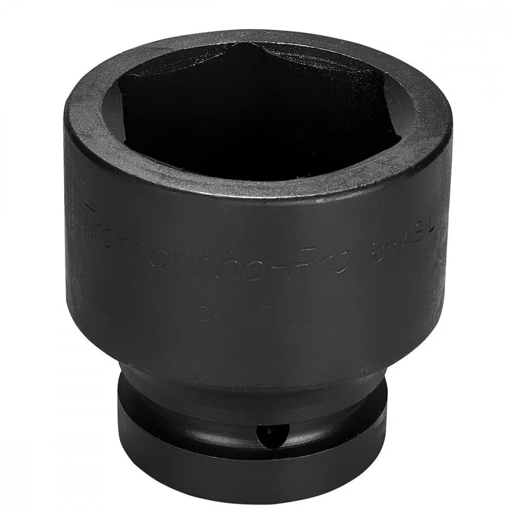 Soquete De Impacto Sextavado Em Aço Cromo Molibdênio 48 Mm - Encaixe 1