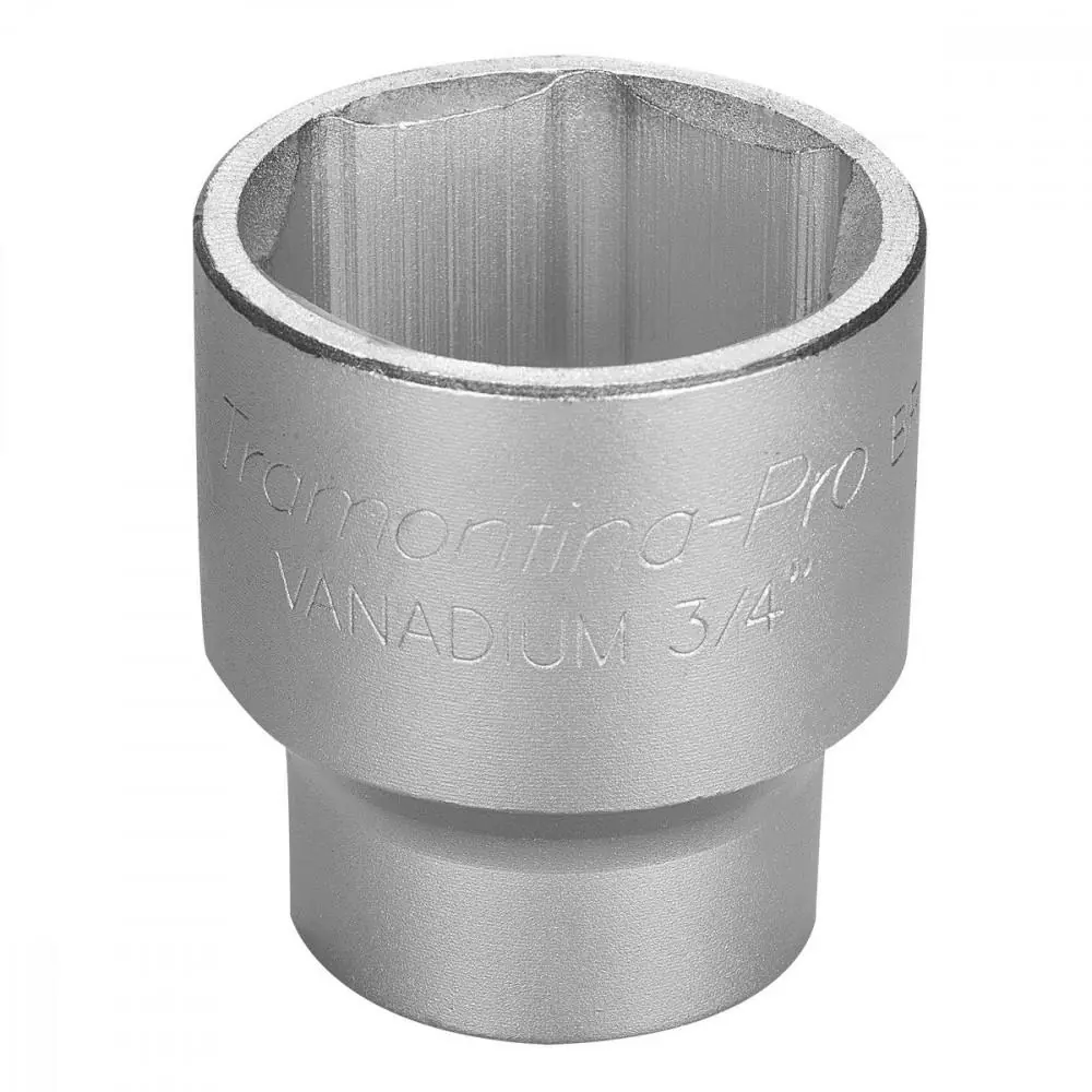 Soquete Sextavado Em Aço Cromo Vanádio 46 Mm - Encaixe 3/4"