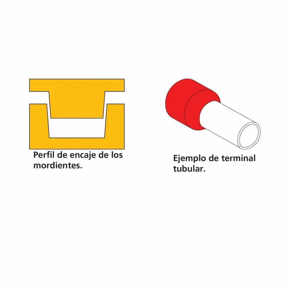 Mandíbula Para Alicate Crimpador Modelo E